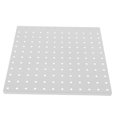 thumbnail image 4 of Minkissy 1 Set White Iron Pegboard Panel for Tool Organization 12X12X0.5in, 4 of 6