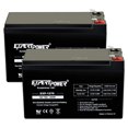 thumbnail image 2 of ExpertPower Standard 12V 7AH Rechargeable SLA Battery, (EXP1270-2) - 2 Pack, 2 of 5