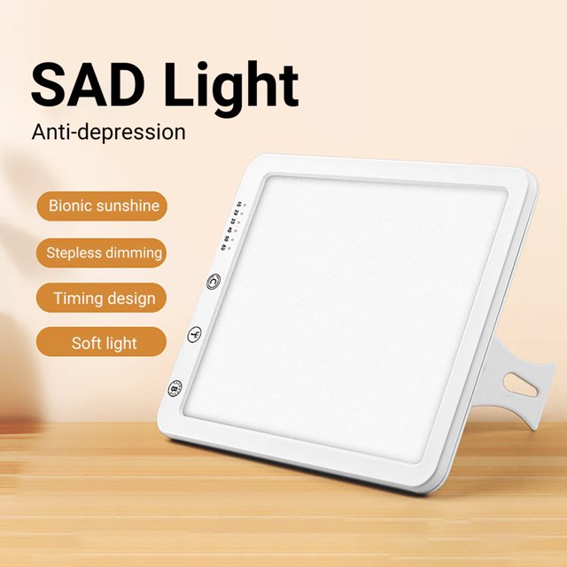SAD Light Anti-depression Intelligent Timing Adjustable Dimmable Seasonal Affective Cure Light for Office