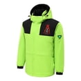 thumbnail image 3 of RXIRUCGD USB Intelligent Constant Temperature Heated Windproof Plus Size Coat For Men And Women Winter 4 Heated Jacket Coat( Green, Size:XL ), 3 of 7