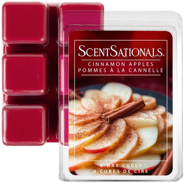 ScentSationals Scented Wax Cubes - Cinnamon Apples