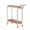 PK, variant on TopLLC Rolling Side Table With Wheels Cream Mobile End Table-Bedroom Nightstand Living Room Table Portable Nesting Table For Small Spaces Plastics Storage Rack