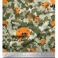 thumbnail image 1 of Soimoi Rayon Fabric Cartoon & Camouflage Print Fabric by the Yard 42 Inch Wide, 1 of 3