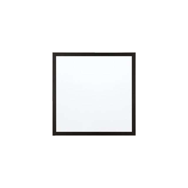 Quartet 12x12 wood wrap dry erase board with a square white magnetic surface and black wood frame, ideal for classroom organization and teacher supplies as a dry erase and magnetic bulletin board.