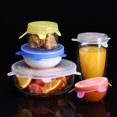 thumbnail image 3 of Multifunctional Stretch Silicone Plastic Wrap Silicone Bowl Cover 6-Pieces Set of Food Silicone Cover For Kitchen Kitchenware, 3 of 3