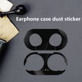 thumbnail image 2 of Metal Dust Guard Earphone Case dust sticker earphone Protective earphone case dust sticker Sticker Case Shell Skin Replacement for Galaxy Buds, Black, 2 of 8