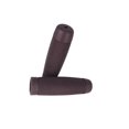 thumbnail image 1 of facefd 2pcs Motorcycle Motorbike Recoil Rubber Gel 7/8" 22mm Handlebar Grips Coffee, 1 of 5