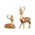thumbnail image 1 of Wweixi Figurine Decoration Add Charm And Unique Style To Home Handmade Crafts General deer/gold 1Set, 1 of 6