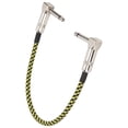 thumbnail image 2 of Bass Cord, Instrument Audio Cable   For Microphone For  Black White,Black Blue,Black Yellow, 2 of 8