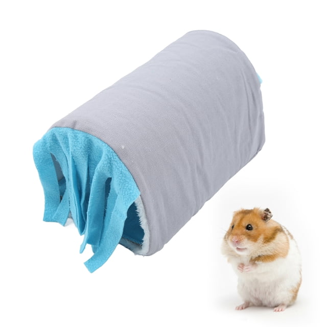 Pet Hideout Tube House, Easy To Store Windproof Four Seasons Use Hamster Tassel Tunnel For For Hamster For Small Animal