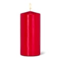thumbnail image 1 of 6" Red Pillar Candle, 1 of 1