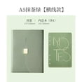 thumbnail image 3 of Dvruxg A5 Binder Loose-leaf Refillable Notebook Diary Organizer - 100 Sheets of 200-Page, 9.2×6.7 Inch(Green), 3 of 3