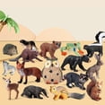 thumbnail image 4 of Animaux de la Forêt Figurines Jouets Éducatifs Ensemble de Modèles d'Animaux pour, 4 of 6