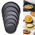 thumbnail image 5 of Ruibeauty 5-10 Inch Non-Stick Pizza Trays Steel Baking Tool Pizza Pan Oven Tool, 5 of 5
