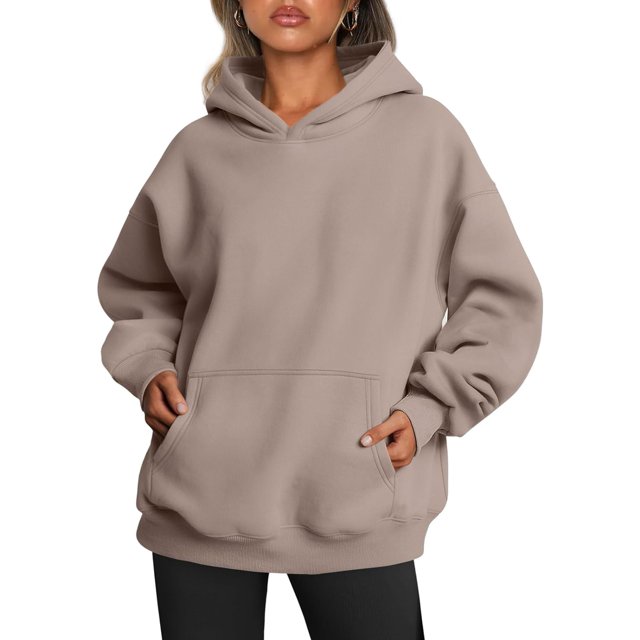 ORUYROP Womens Oversized Hoodies Fleece Sweatshirts Long Sleeve Sweaters Pullover Fall Clothes with Pocket
