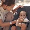 thumbnail image 3 of BabyBjorn Bouncer Bliss, Tissé, Courtepointe Pétale, Anthracite, 3 of 4