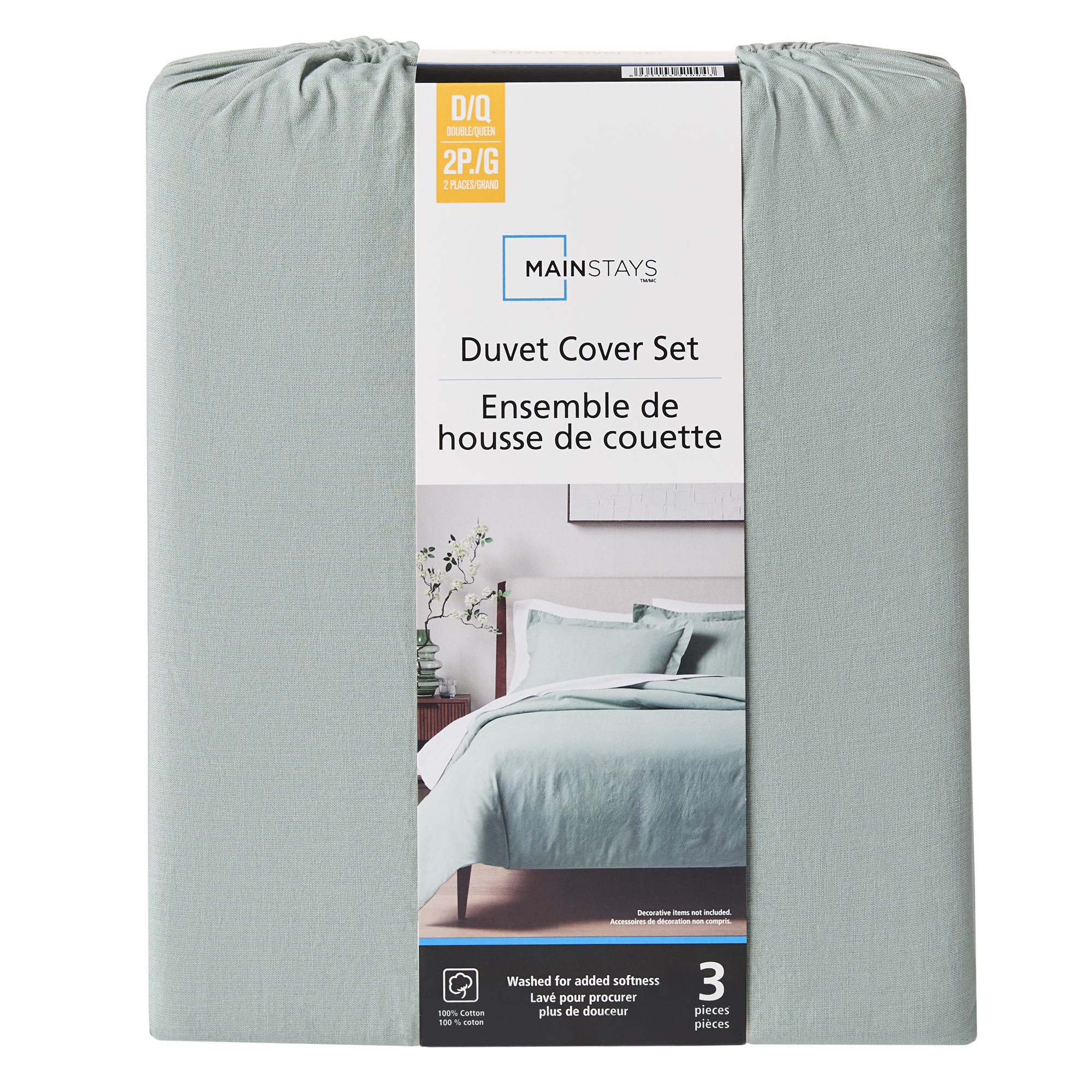 Ensemble de housse de couette Mainstays pour lit simple