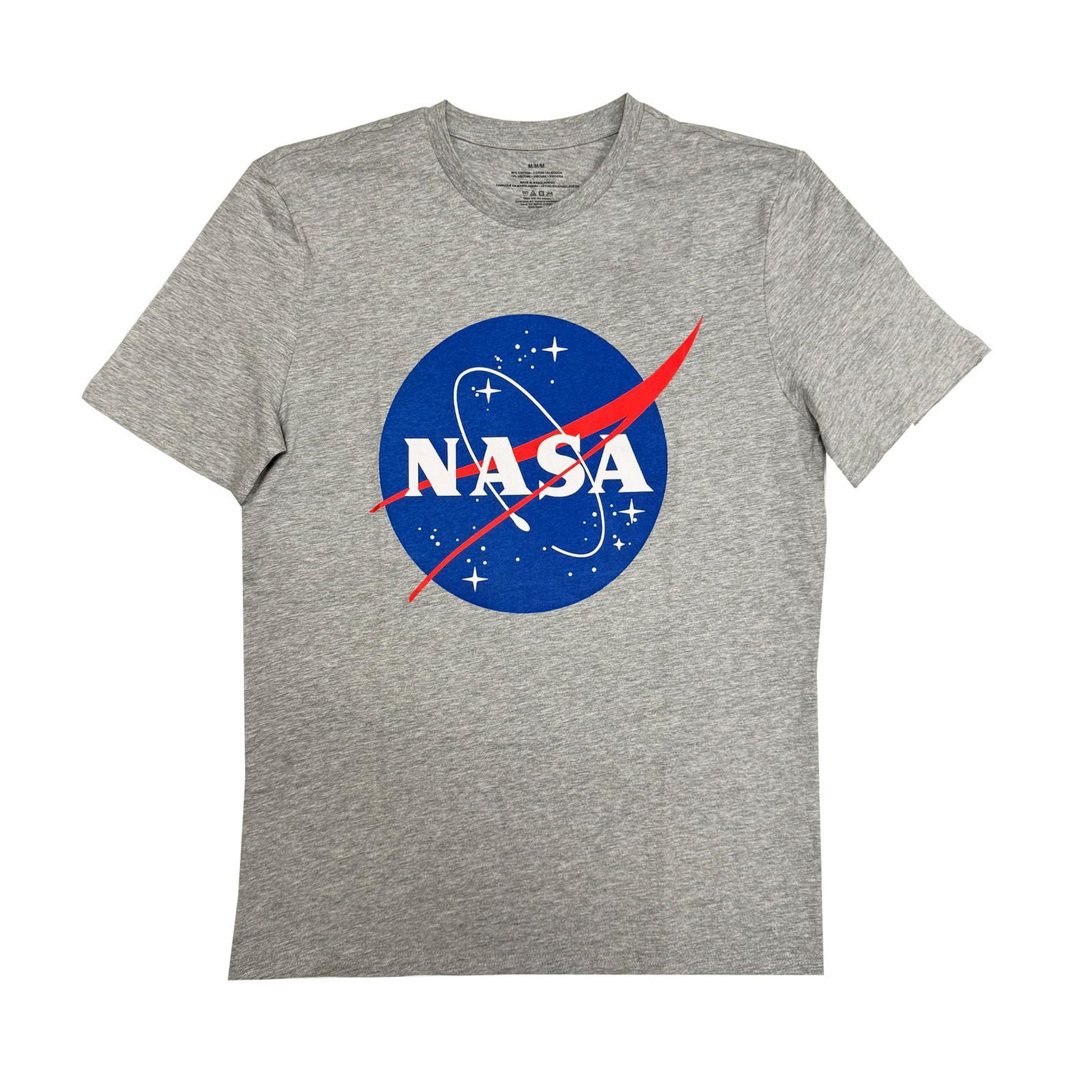 T-shirt original à manches courtes pour hommes de la NASA