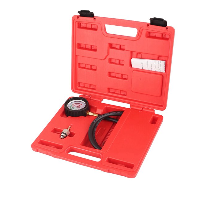 Testeur de Pression Arrière d'Échappement, Kit de Test de Conversion Catalytique Professionnel Facile avec Boîte de Rangement pour Experts de Voitures pour Mécaniciens DIY