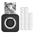 thumbnail image 1 of All-in-one Photo Printer Multifunction Portable Printer Wireless Instant Printer Support Connection for Smartphone with 11 Paper Rolls 57mm Compatible with iOS Android B-1, 1 of 7