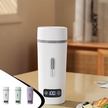 Vaidha Travel Electric Kettle Portable Small Mini Tea Coffee Kettle Water Boiler, 350ml Water Heater With 4 Temperature Control,304 Stainless Steel