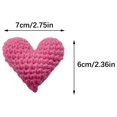 thumbnail image 2 of Pocket Crocheted Heart Small Gift, 2 of 5