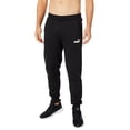 thumbnail image 1 of PUMA Men's Essentials Fleece Sweatpants, Cotton Black, S, 1 of 3