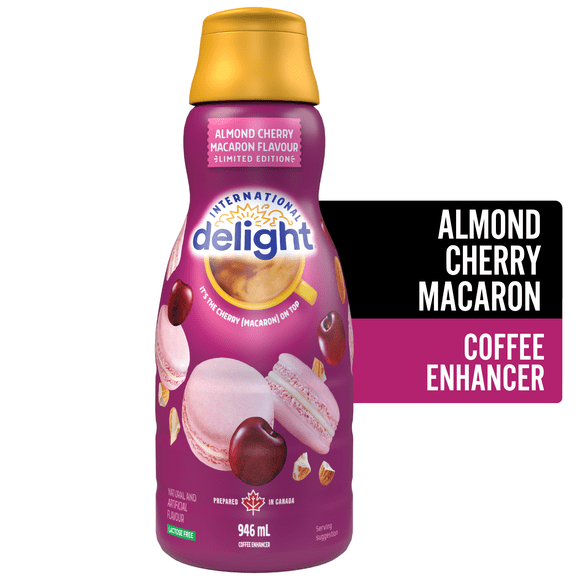 International Delight Almond Cherry Macaron Coffee Creamer