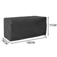 thumbnail image 1 of Bgsha Patio Deck Box Cover Storage Box Cover Fire Pit Cover Waterproof 210D Heavy Duty Outdoor Furniture Cover With Buckle UV Weather Resistant Protection, 1 of 1