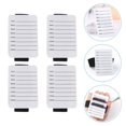 thumbnail image 2 of EeaseCA 4pcs Eyelash Extension Plate Eyelash Pallet Lash Holder Acrylic Lash Tile Plate, 2 of 7