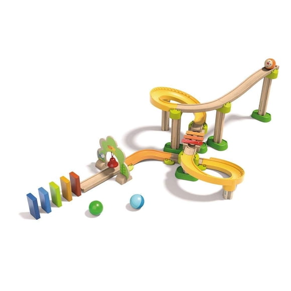 Haba Kullerbu Sim-Sala Kling 38 Piece Wooden & Plastic Ball Track Set