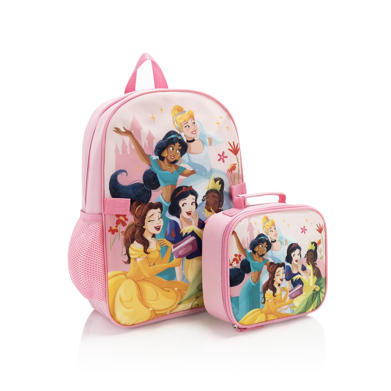 Disney Kids Princess 2pc (Backpack & Lunch Bag) Set (D-EST-P16-25BTS)