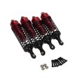 thumbnail image 4 of 4 PCS Aluminum Front & Rear Shock Absorber Assembled Replacement Repair Spare Parts for Traxxas (1/10 Slash 4x4 4WD RC Crawler) Spare Part, 4 of 10