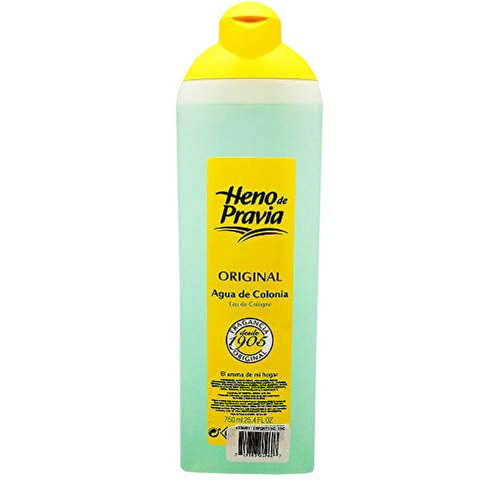 Heno de Pravia Splash Cologne Agua de Colonia, clear 25.4 Fl Oz