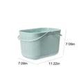 thumbnail image 3 of RXIRUCGD Plastic Organizer Storage Baskets With Handles, Shower Caddy Bins Organizer For Bathroom And Kitchen, 3 of 6