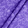 thumbnail image 4 of Mefallenssiah Blouse à Manches Courtes pour Femmes Grande Taille, Col en V, Imprimé, Blanc G, 4 of 8