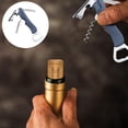 thumbnail image 4 of Multifunctional Wine and Beer Opener - Portable Corkscrew with Foil Cutter Stainless Steel Lever Action Ergonomic Non-Slip Handle Kitchen, JKODE, 4 of 9