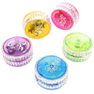 LED Light-Up Yo-Yo Toy - Beginner Level with Transaxle Design, Color-Changing Spinning Fun