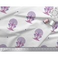 thumbnail image 3 of Soimoi Georgette Viscose Fabric Tree Block Print Sewing Fabric Yard 42 Inch Wide, 3 of 3