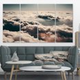 thumbnail image 1 of Sky above Dark Heavy Clouds - Contemporary Landscape Canvas Art, 1 of 1