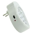 thumbnail image 5 of Agiferg US Wall Plug Rechargeable Emergency Light White Night Lamp Bulb KG-913 13 LED 2W, 5 of 5