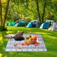 thumbnail image 3 of Rollout Outdoor Picnic Blanket,Picnic Beach Blanket Extra Large,Foldable Lightweight Waterproof Sand Mat,Picnic Blanket for Beach Camping Hiking Park Patio,Outdoor Camping Blanket Waterproof, 3 of 5