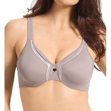 Women's Olga 35912 Butterfly Effect Minimizer Bra (Mink w/ Body Blush 36D)