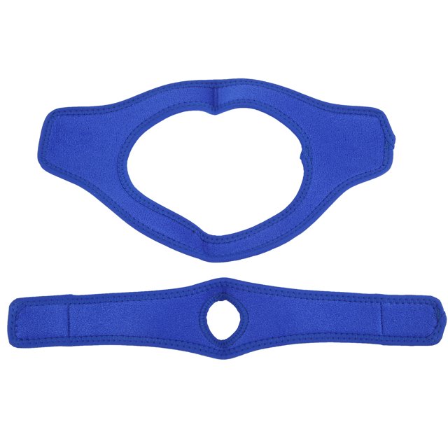 Breathable Chin Strap For Snoring, Detachable Anti Snoring Chin Strap Portable Anti-Snoring For Snoring Blue