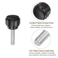 thumbnail image 3 of Unique Bargains 20 Packs M4 x 15mm Male Thread Plastic Knurled Knobs Thumb Screws Clamping Knobs, 3 of 5