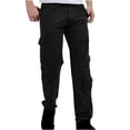 thumbnail image 1 of Pantalon Tactique pour Homme en Ripstop, Pantalon Cargo Extensible, Pantalon de Randonnée Léger pour le Travail, Vêtement d'Extérieur Coupe Décontractée, 1 of 4