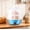 Sky Blue, variant on Stainless Steel Double Layer Egg Cooker Mini Electric Boiled Egg Maker Breakfast Appliance