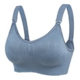 thumbnail image 2 of LSLJS Ladies Comfortable Breathable No Steel Ring Front Buckle Breastfeeding Bra Woman Underwear, 2 of 9