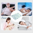 thumbnail image 4 of Maplenight Bedding Washable Underpads for Incontinence Protection, Elderly Care, Menstrual Use with Ultrasonic Quilting - 59x39.37 Inches, Cotton Reusable Underpad, 4 of 5