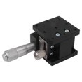 thumbnail image 2 of Sliding Table, Aluminum Alloy 19.6N Bearing High Accuracy Manual Linear Stage Wide Application 10mm Stroke  For Positioning, 2 of 8